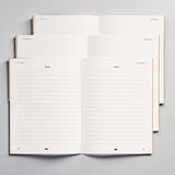 Mix and Match Goal Setting and Unguided Notebook, Includes Refillable Cover and 3 Eco-Friendly Inserts